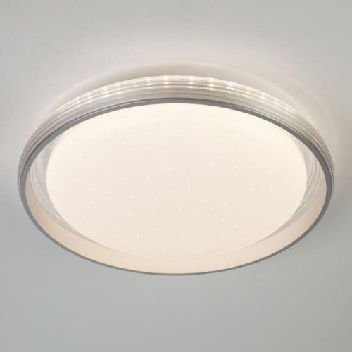 Светильник потолочный Eurosvet Glow 40016/1 LED серебряный 58W