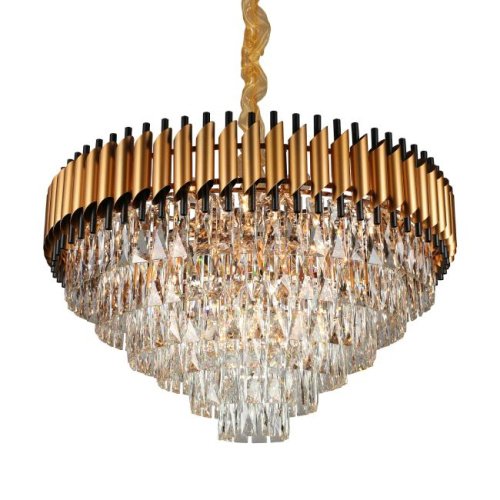 OML-81903-24 Подвесная хрустальная люстра Fontevivo Omnilux OML-81903-24