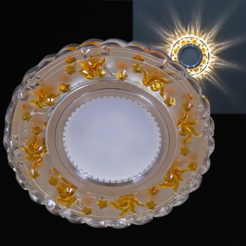Встраиваемый светильник Reluce 14368-9.0-001LD MR16+LED3W WT+TEA
