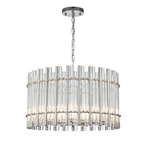 V000308 Подвесная люстра Indigo Violino 12025/7P Chrome V000308