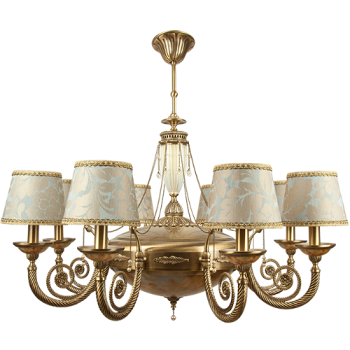 Потолочная люстра Kutek Bibione (абажур) BIB-ZW-8(P/A)SR