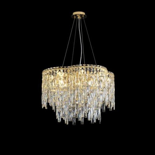 ABRIL SP12 GOLD Подвесная люстра Crystal Lux Abril ABRIL SP12 GOLD
