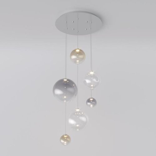 Светильник подвесной Eurosvet Wonder 50230 LED хром