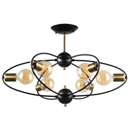 A1963PL-6BK Потолочная люстра Arte Lamp Glasgow A1963PL-6BK