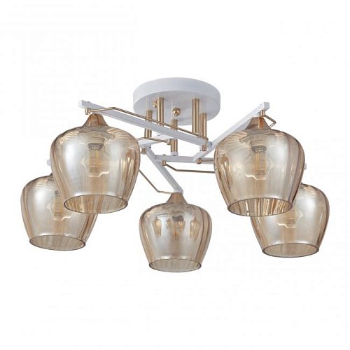 329508/5 WH+FG Потолочная люстра Arte Milano AMALFI 329508/5 WH+FG