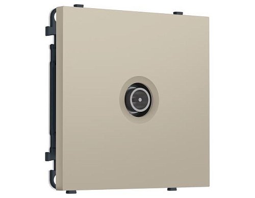 MS353005 Комплект механизма TV розетки оконечной экранированной SIGMA Кашемир 5-1000MHz 3dB QUANT PRO (SP3530, PR199)