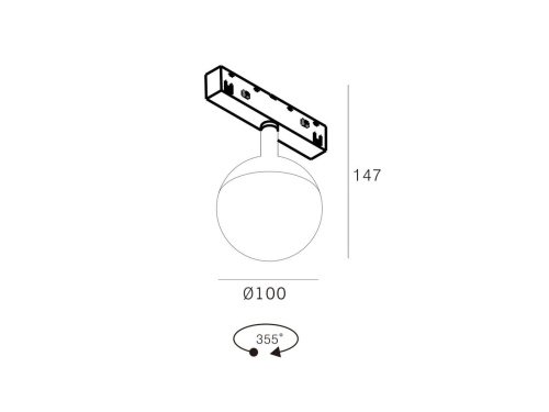 00-00019016 Трековый светильник SY-LINK SWG LUMKER 00-00019016