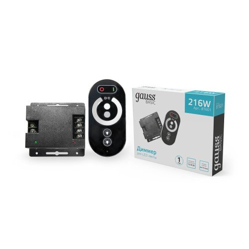 Диммер к светодиодной ленте Gauss Диммер Basic BT601
