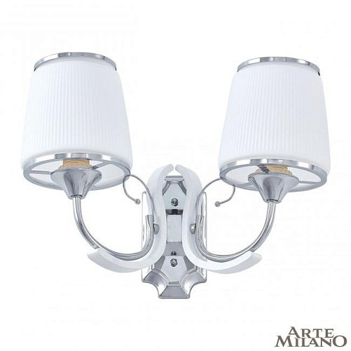 309247/2W Wh/Ni Настенное бра Arte Milano Florentia-9247 309247/2W Wh/Ni
