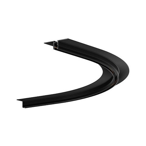 TRA184-R600-12B Коннектор радиусный R600 встраиваемый под ГКЛ 9,5мм Maytoni Accessories for tracks Levity TRA184-R600-12B