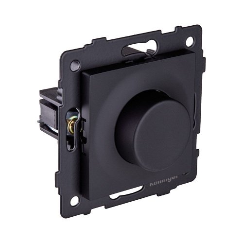 REA-048BM Светорегулятор для светодиодных ламп, проходной, 500W, черный матовый Kollinger REA-048BM для Aspekt, Eleganz, Reflex