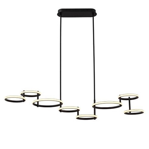 Люстра на штанге Delight Collection MD20001002 MD20001002-8A matt black