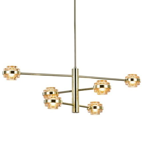MX22030002-6A gold/champagne Люстра на штанге Delight Collection Indiana MX22030002-6A gold/champagne