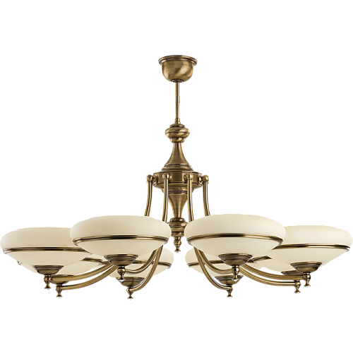 SAN-ZW-8(P)SWAR Потолочная люстра Kutek San Marino Swarovski (плафон) SAN-ZW-8(P)SWAR