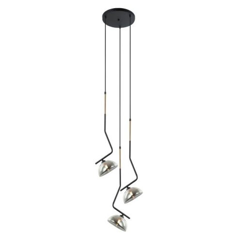 Светильник подвесной Gerhort G51215 G51215/3BK+AB SM