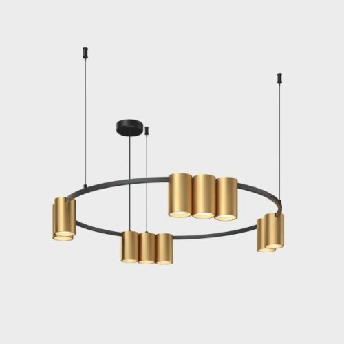 DK4065-BK+SG Подвесная люстра Denkirs Orbit DK4065-BK+SG