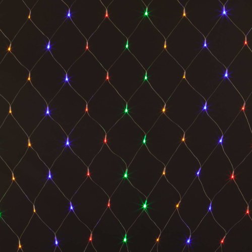 Гирлянда-дождь Eurosvet 300-001 300-001 мульти 1,5*1,5м IP20