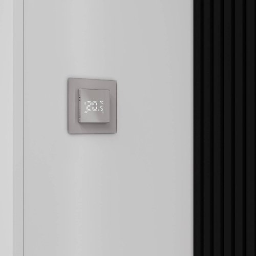 Рамка Werkel Senso дымчатый soft-touch W0013117/ Рамка на 1 пост Senso (дымчатый, стекло soft-touch)