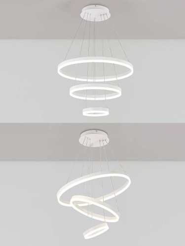 Подвесная люстра Natali Kovaltseva Oreol LED LAMPS 81277