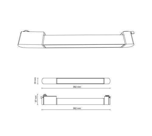 00-00040125 Трековый светильник TL SWG Standard 00-00040125