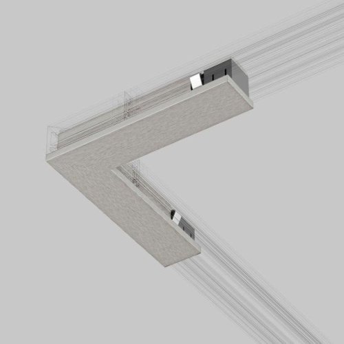 Угловой коннектор (никель) 85006/00_система Лайн Коннектор Line Magnetic Elektrostandard Угловой коннектор (никель) 85006/00_система Лайн