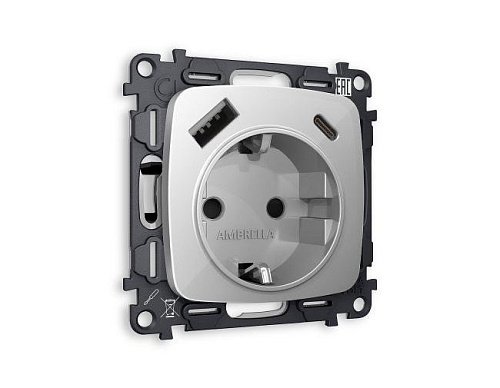 Розетка Ambrella Volt OMEGA MO410010