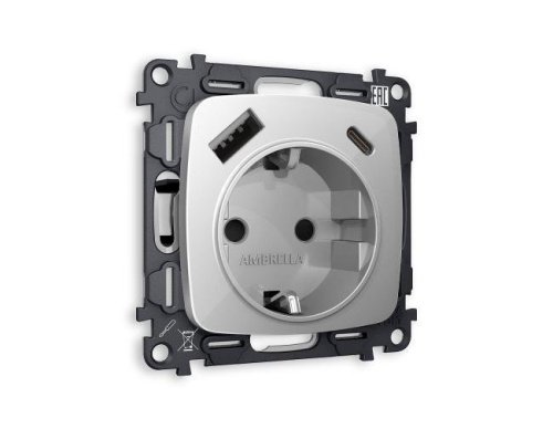 Розетка Ambrella Volt OMEGA MO410010