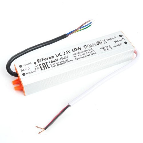 48057 Трансформатор электронный для светодиодной ленты Feron lb007 48057