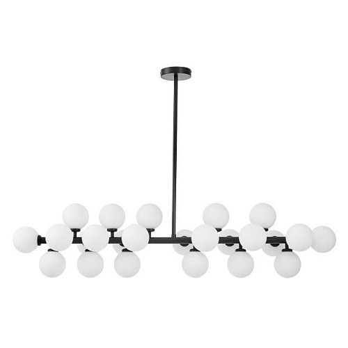 LDP 6033-24 BK Люстра на штанге Lumina Deco LDP 6033-24 BK