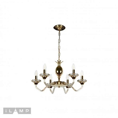 YT2049-6 GD+COG Люстра подвесная Flo iLamp YT2049-6 GD+COG