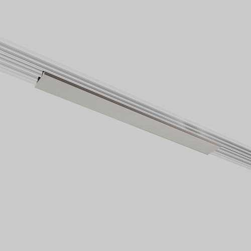 Накладка для шинопровода Line Magnetic Elektrostandard Декоративная накладка для шинопровода (никель) (20см) 85232/00_система Лайн