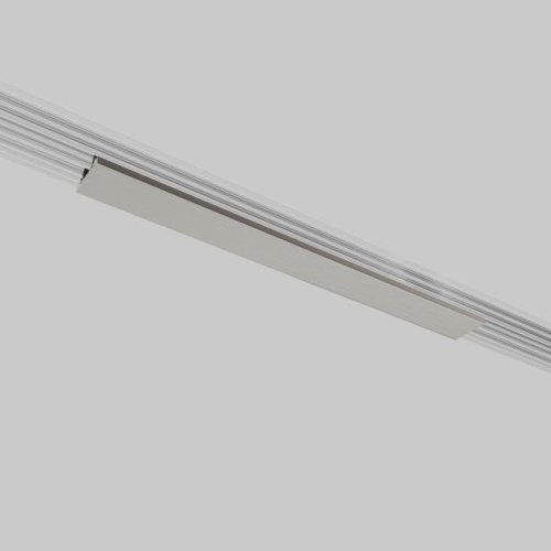 Накладка для шинопровода Line Magnetic Elektrostandard Декоративная накладка для шинопровода (никель) (20см) 85232/00_система Лайн