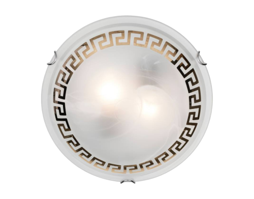 Настенно потолочный светильник Мелодия Света Greece R4001-2W-300 MAT WT+GD 000040381