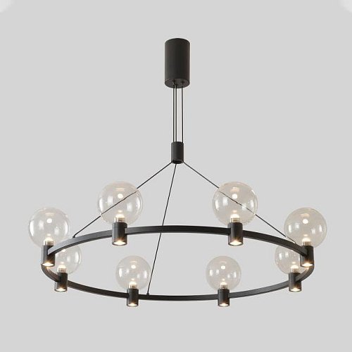 DUET SP56W LED BLACK Подвесная люстра Crystal Lux Duet DUET SP56W LED BLACK
