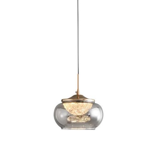 MT9128-1H gold/smoke Светильник подвесной Delight Collection MT9128 MT9128-1H gold/smoke