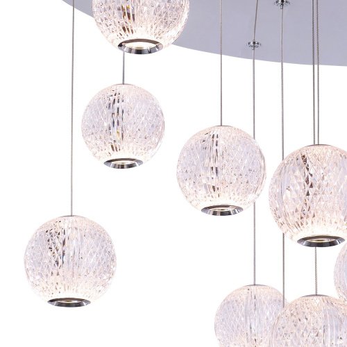 MD20001012-17A chrome Подвесная люстра Delight Collection Elliot Diamante MD20001012-17A chrome