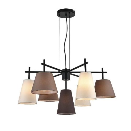 Подвесная люстра Indigo Abbinare V000534 13032/7P Black