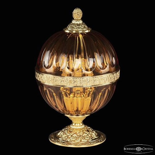 5680L/17 G Amber/M-1H Настольная лампа Bohemia 5680 5680L/17 G Amber/M-1H