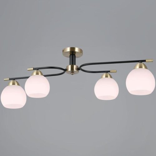 Потолочная люстра ILLUMICO IL0638-4CSQ-24 AB BK LIBRA