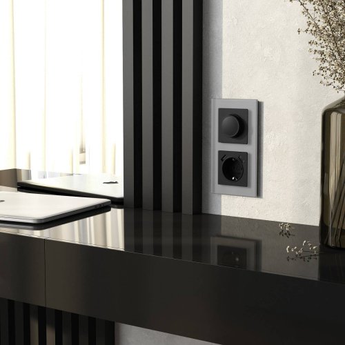 W0023106/ Рамка на 2 поста Senso (серебряный, стекло soft-touch) Рамка Werkel W0023106/ Рамка на 2 поста Senso (серебряный, стекло soft-touch)