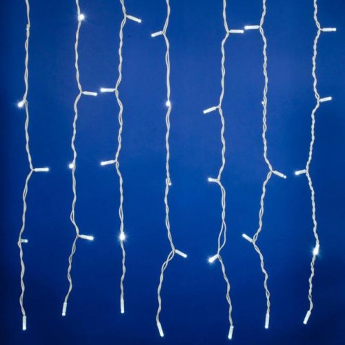 ULD-C1515-160/TWK WHITE IP67 Занавес светодиодный с эффектом мерцания, 1,5х1,5м Uniel ULD-C1515-160/TWK WHITE IP67