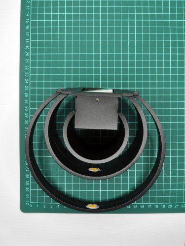 Настенный светильник Elvan 5809 GW-5809-10W-WW-Bk