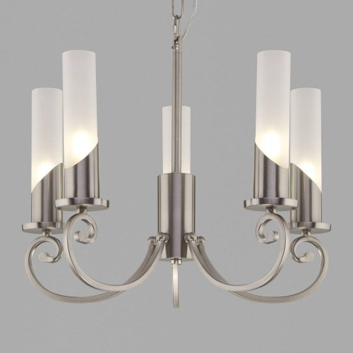 Подвесная люстра Eurosvet Banci 60117/5 никель Smart