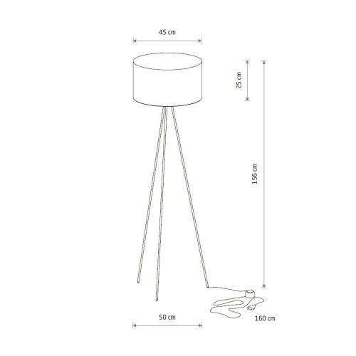 Торшер Nowodvorski Cadilac 7991