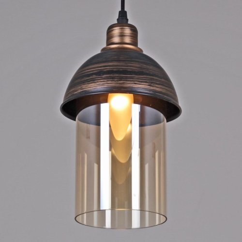 Подвесной светильник 03356-0.4-01 BK+GD