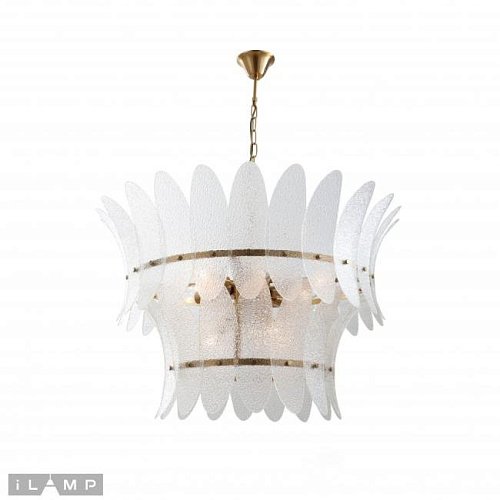 15602-11 ANB+CL Подвесная люстра iLamp Gramercy 15602-11 ANB+CL