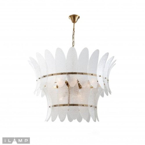 15602-11 ANB+CL Подвесная люстра iLamp Gramercy 15602-11 ANB+CL