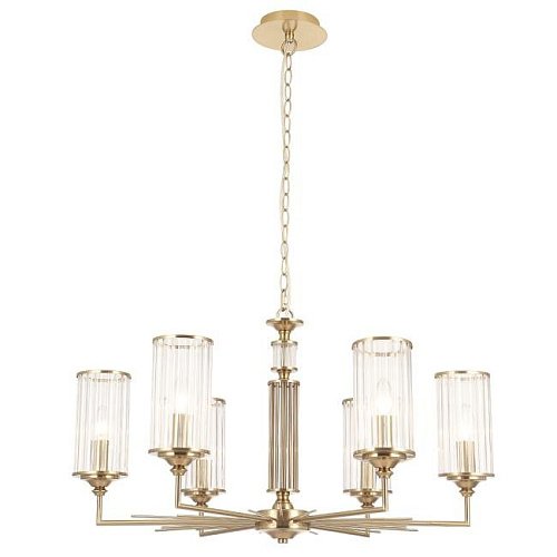 GLORIA SP6 BRASS Подвесная люстра Crystal Lux Gloria GLORIA SP6 BRASS
