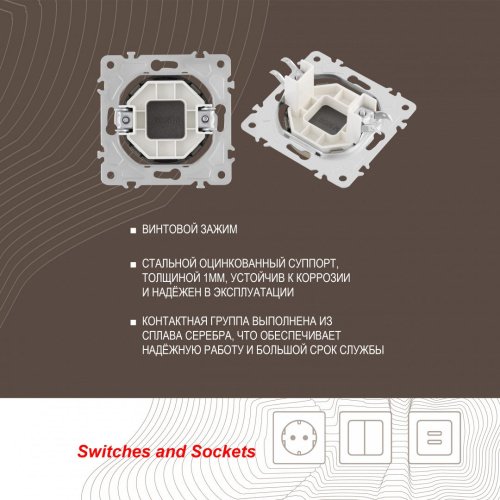 Накладка на механизм Arte Milano Am-202 202.50-1.shampan