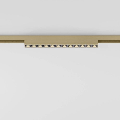 Трековый светильник Elektrostandard Line Magnetic Brass Line Трековый светильник 10W 3000K (латунь) 85528/01